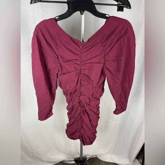 Do + Be maroon mini dress size medium NWT - Picture 5 of 11
